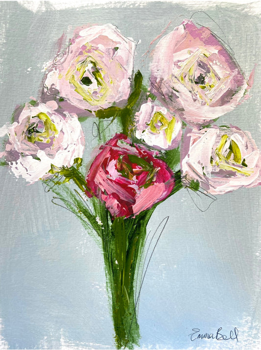 Small floral painting