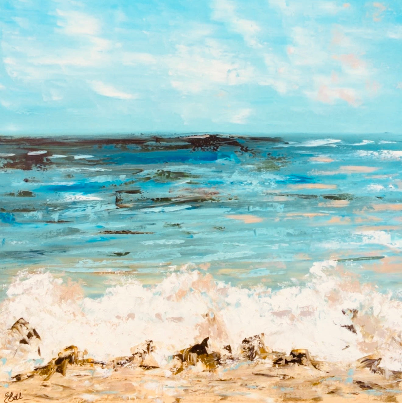 Aqua seascape