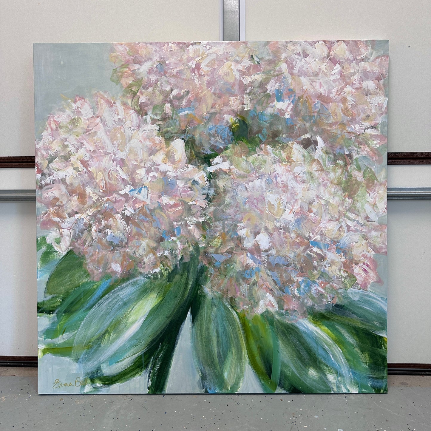 Pale Blush Hydrangeas
