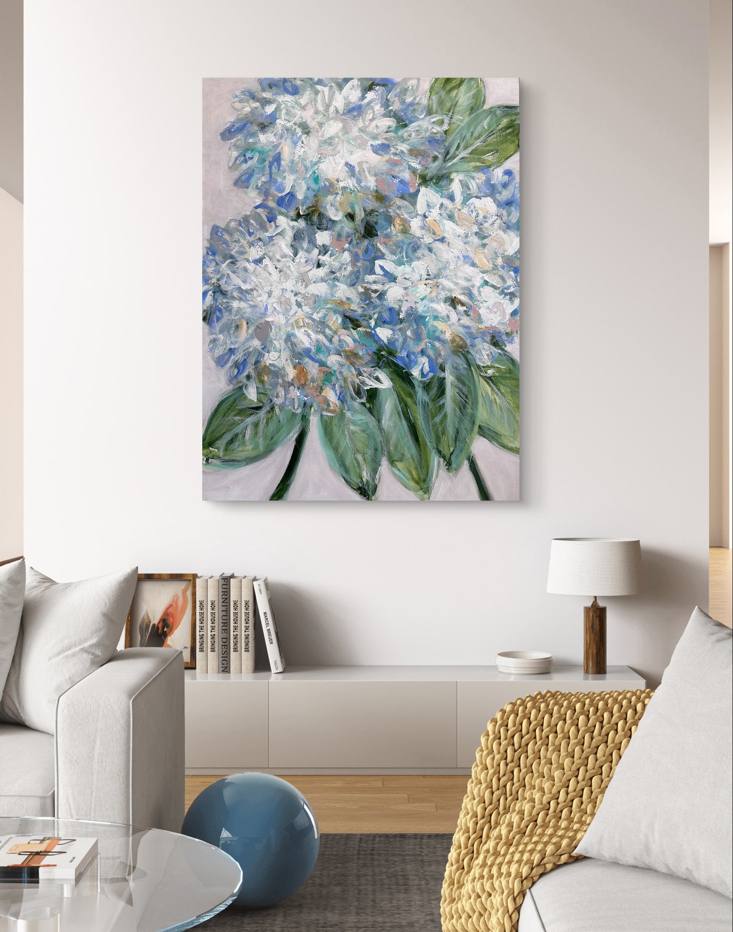 Blue Hue Bloom