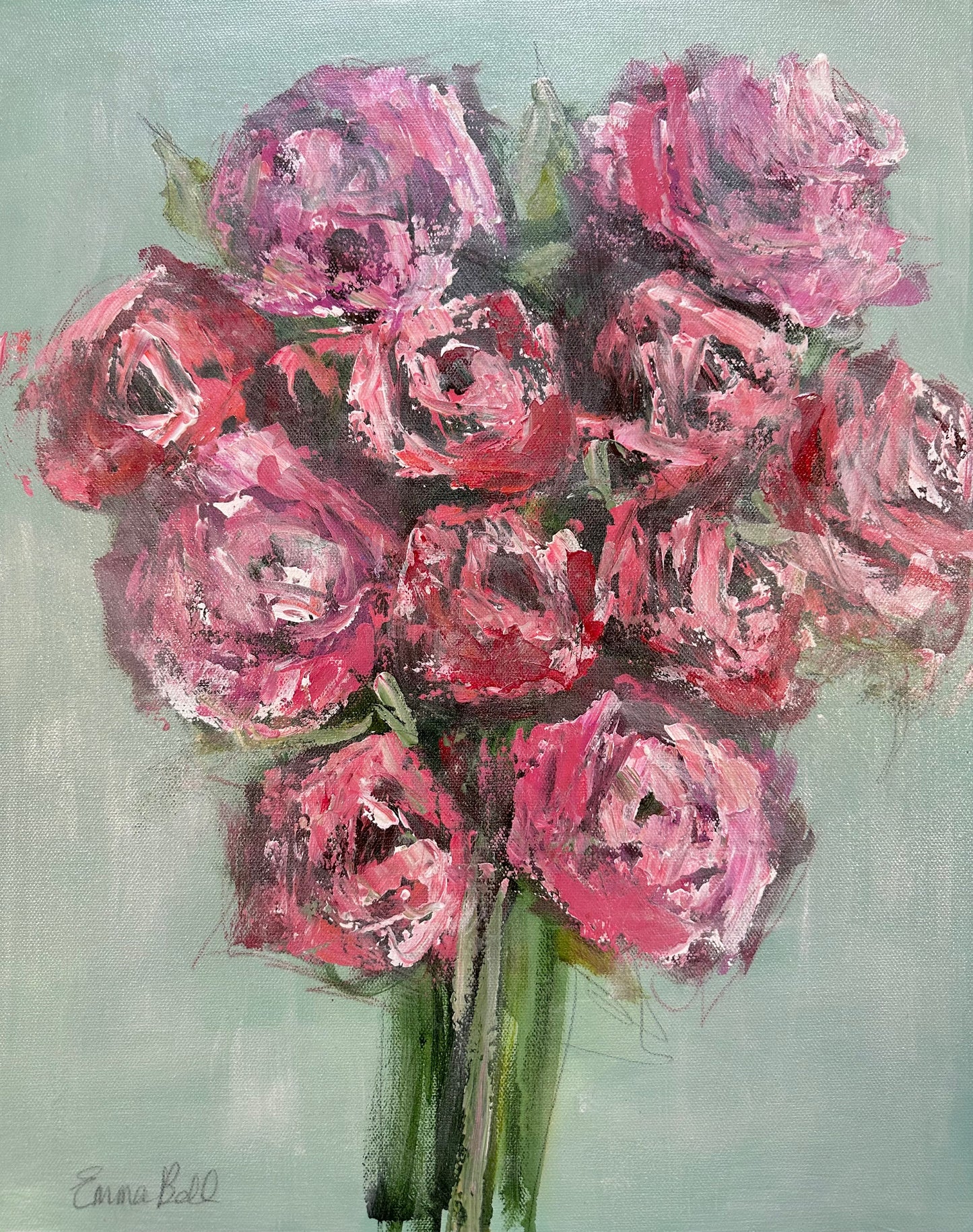 Pink Rose Bouquet