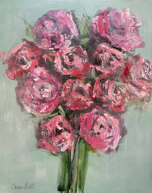 Pink Rose Bouquet