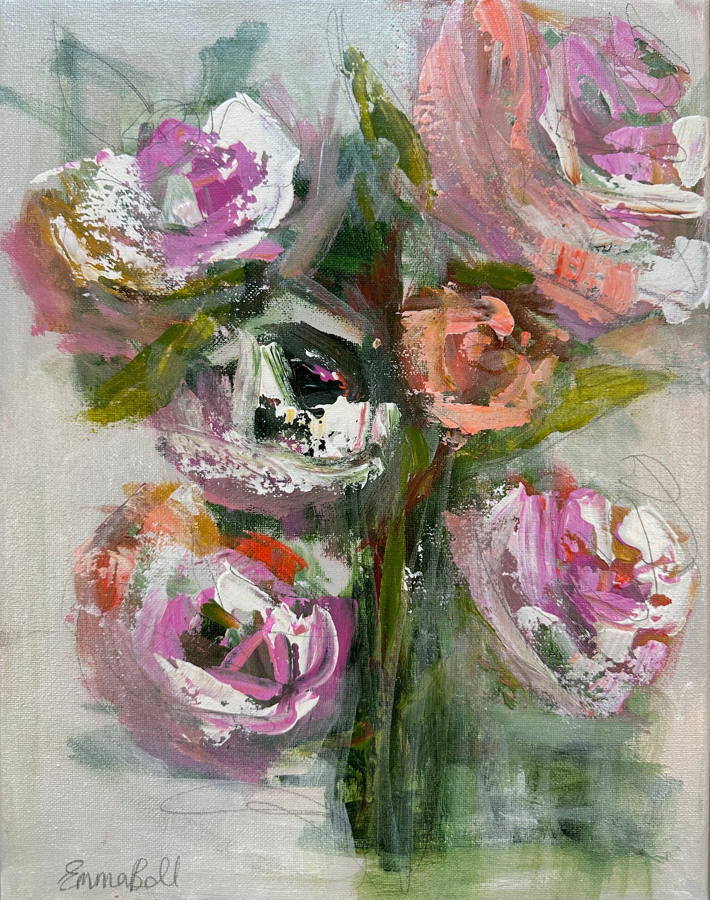 Peony Abstract