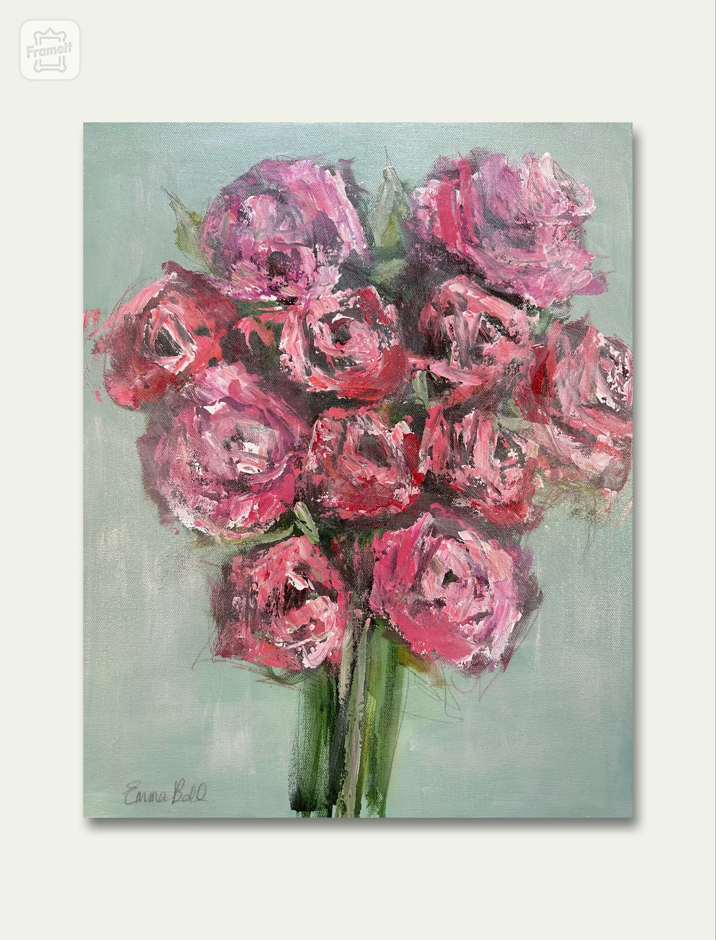 Pink Rose Bouquet