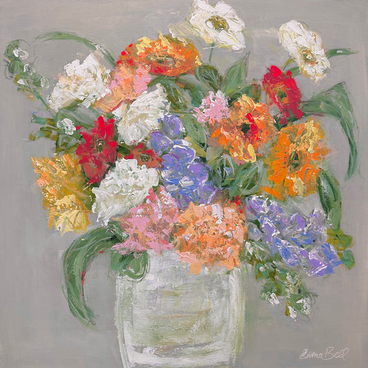 Spring Floral Vase