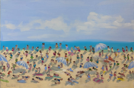 Blue Umbrellas