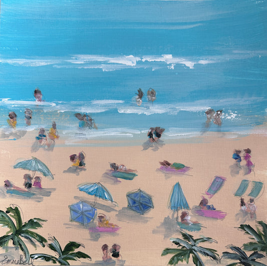 Small Beach painting