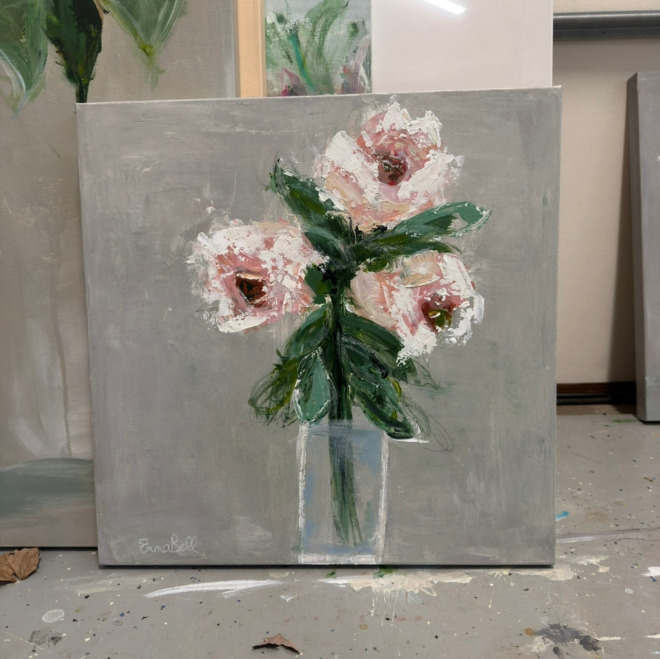 Three Peonies