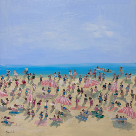 Orange Umbrellas I
