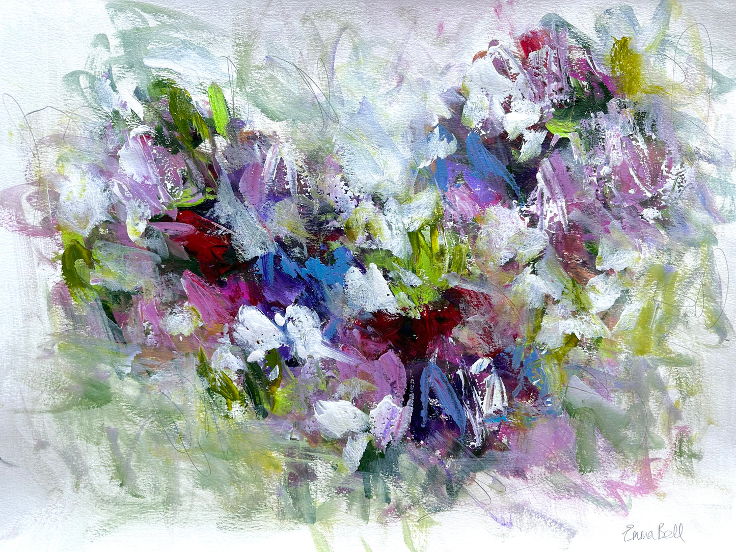 Lilly Field floral abstract
