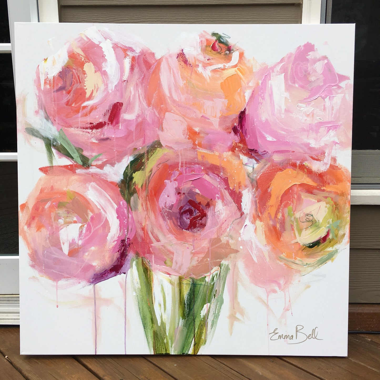 Pink Peonies I