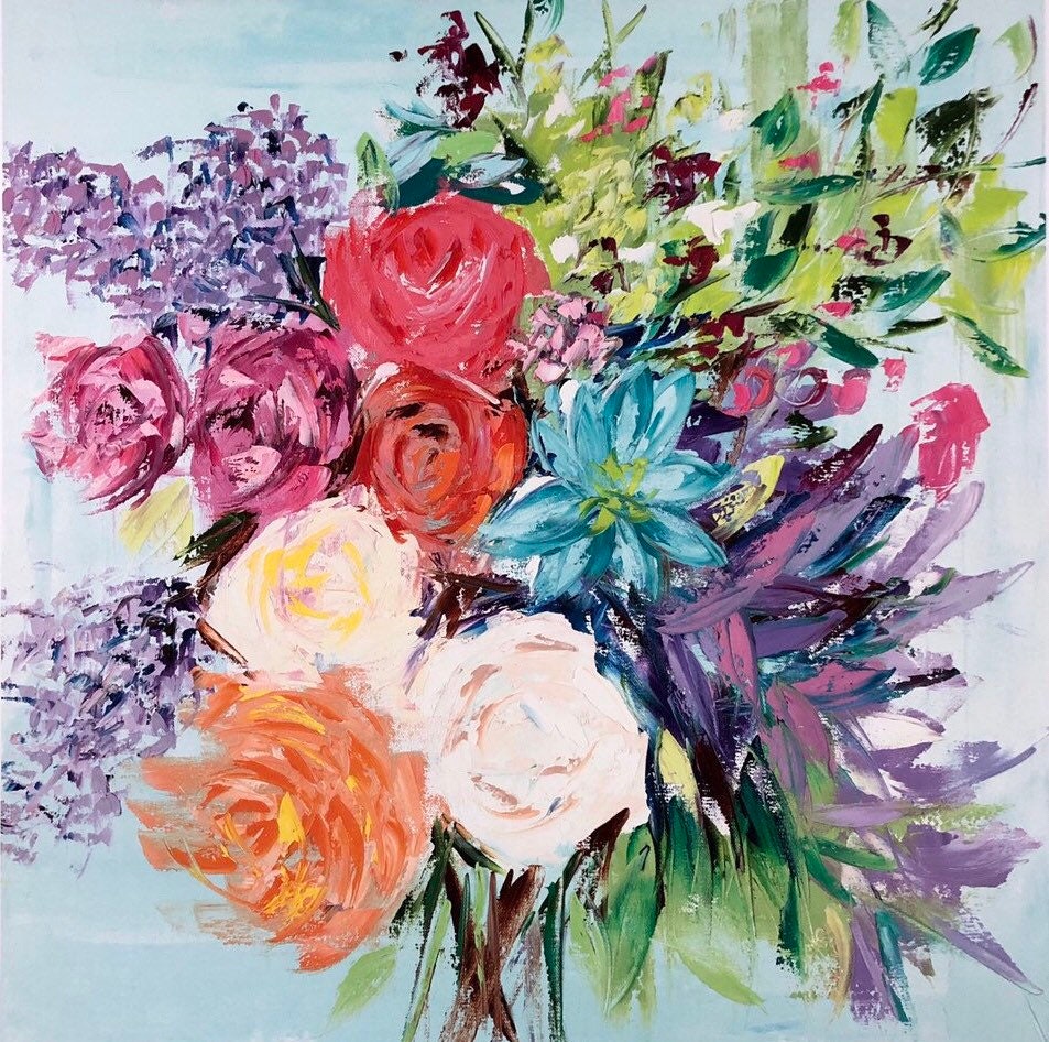 Bright Bouquet Wedding Flowers