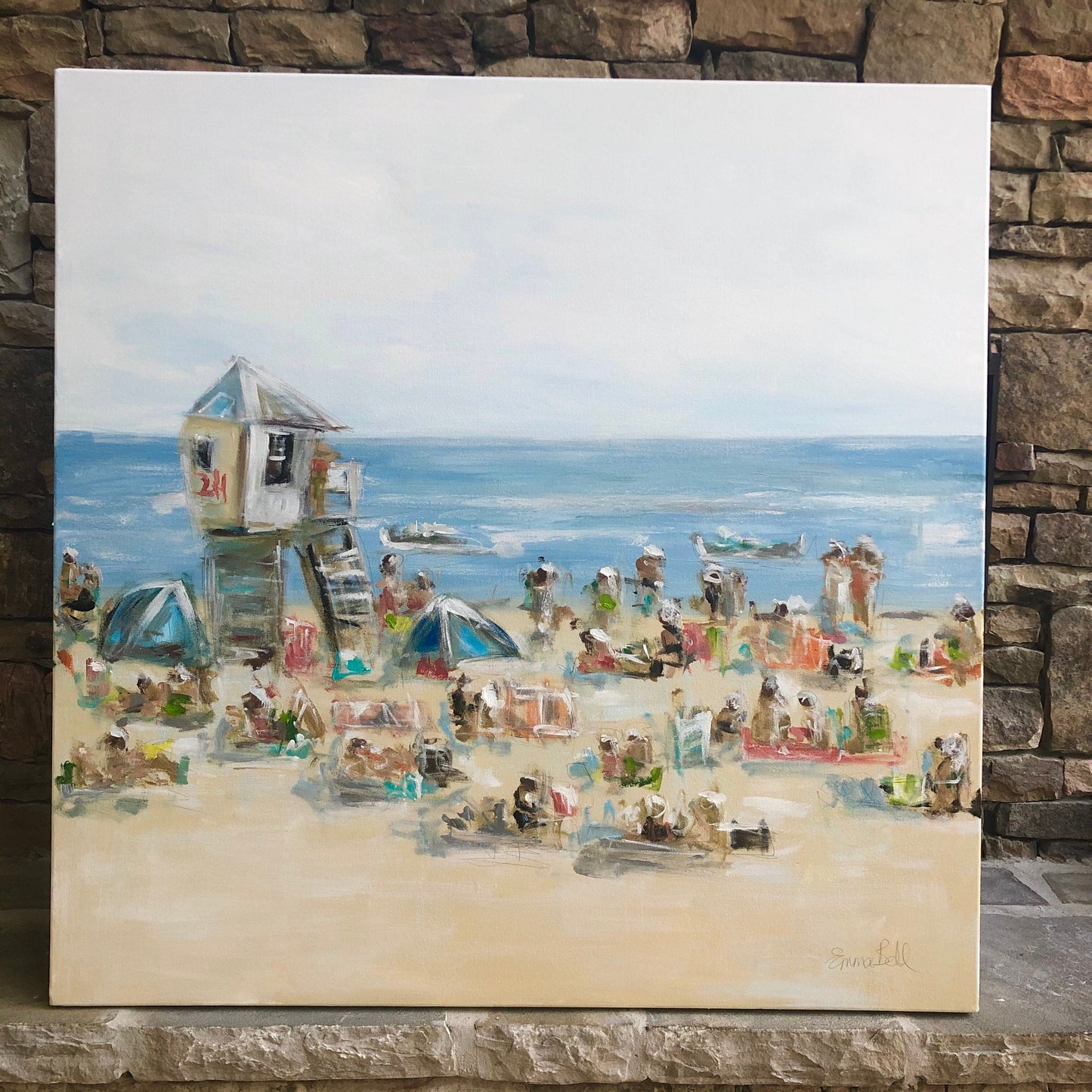 Coast Watch at High Tide