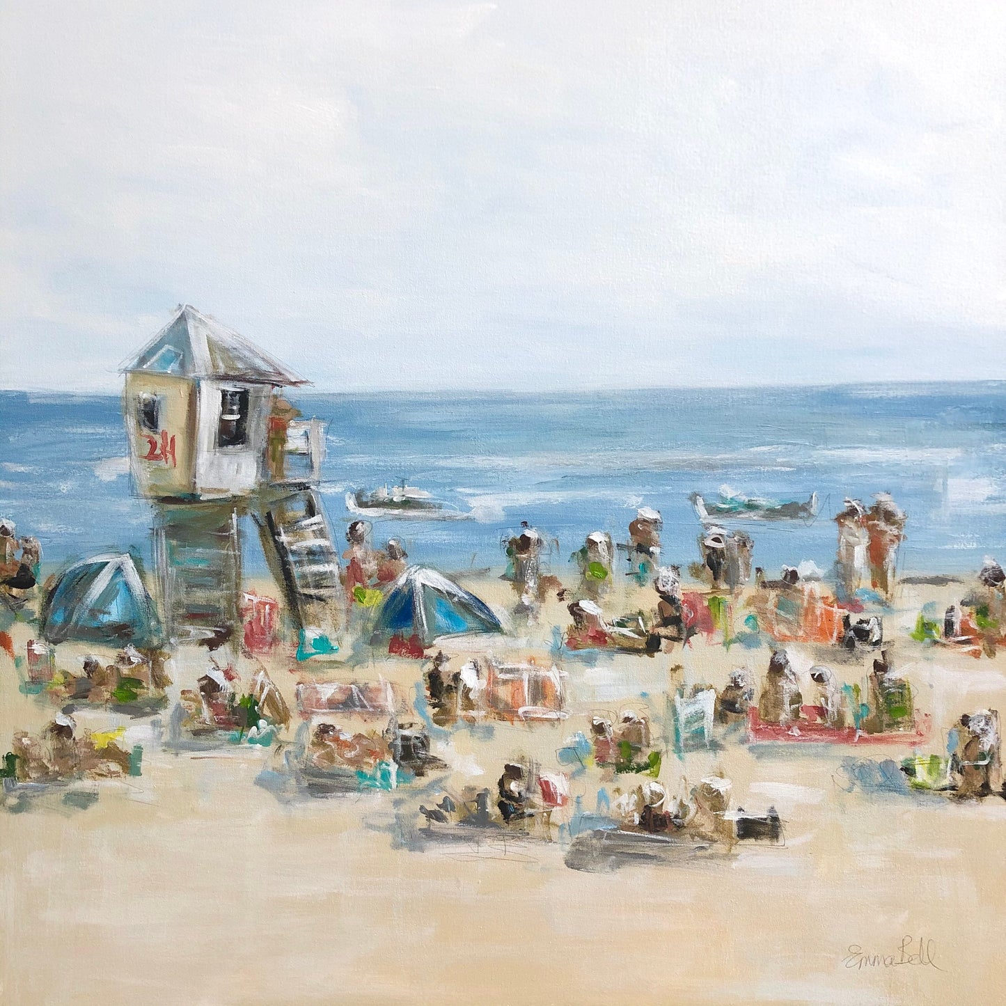 Coast Watch at High Tide