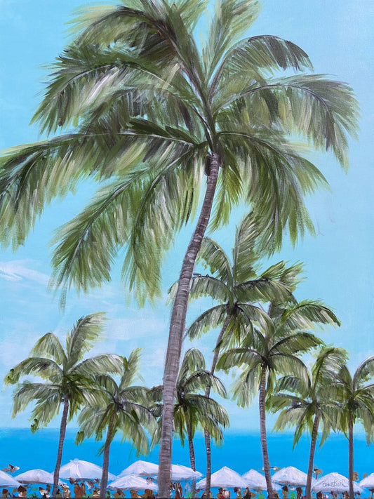 Through the Palms 48x36