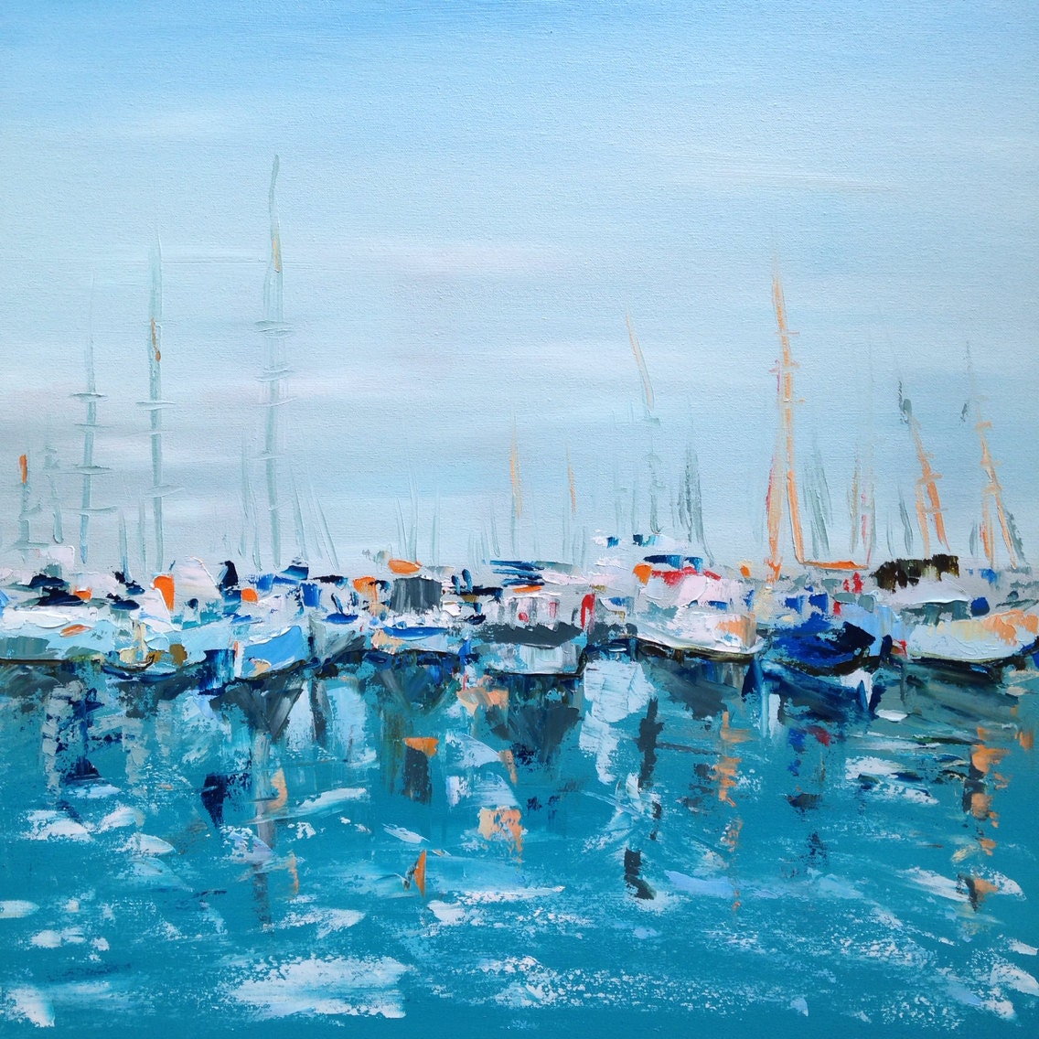Resting in the harbor