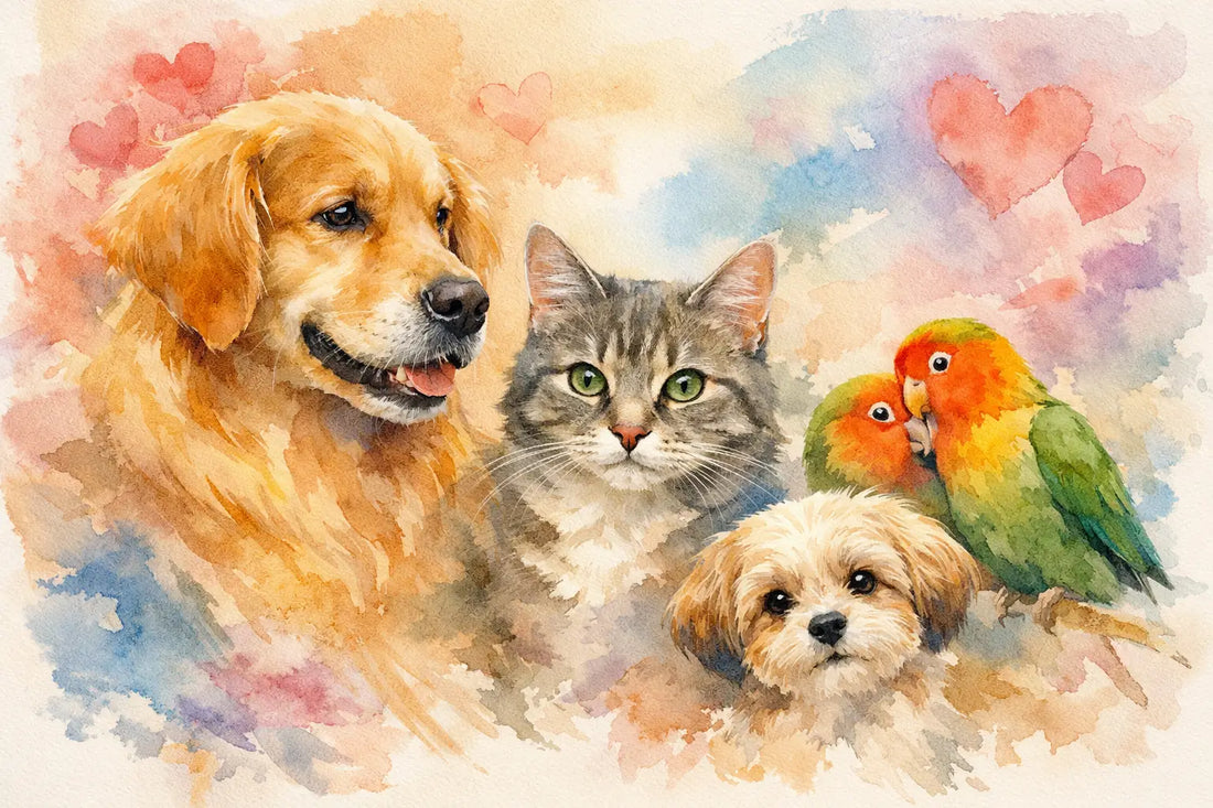 12 Pet Portrait Ideas With Heart and Style