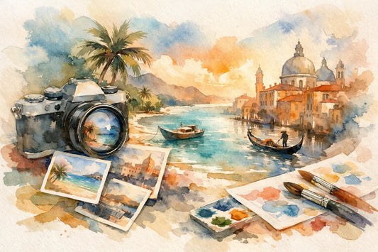 How to Turn Vacation Photos Into Art