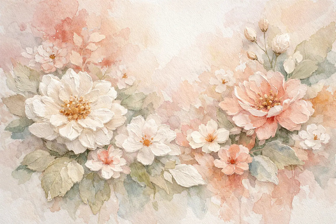 Textured Floral Wall Art for Meaningful Homes