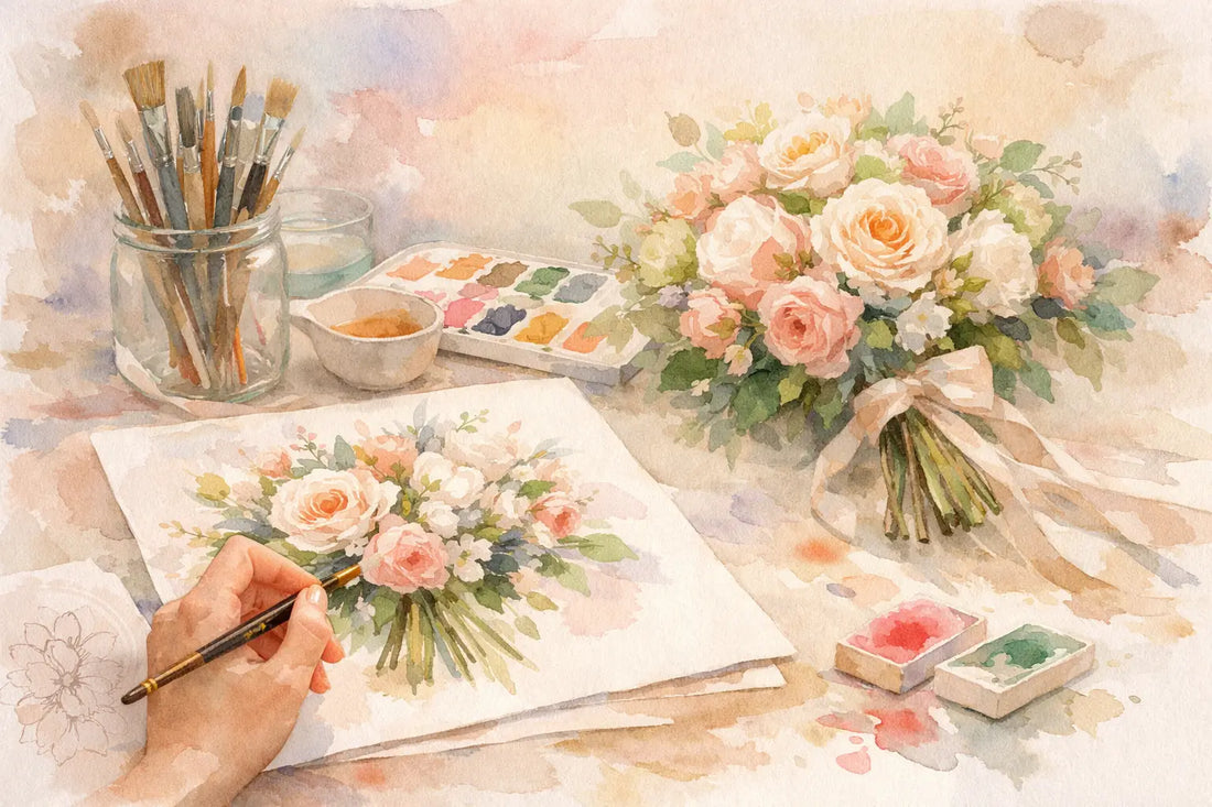 How to Commission Bouquet Artwork