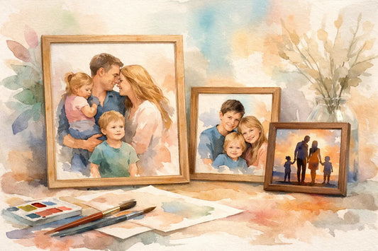 How to Choose Custom Family Artwork for Home
