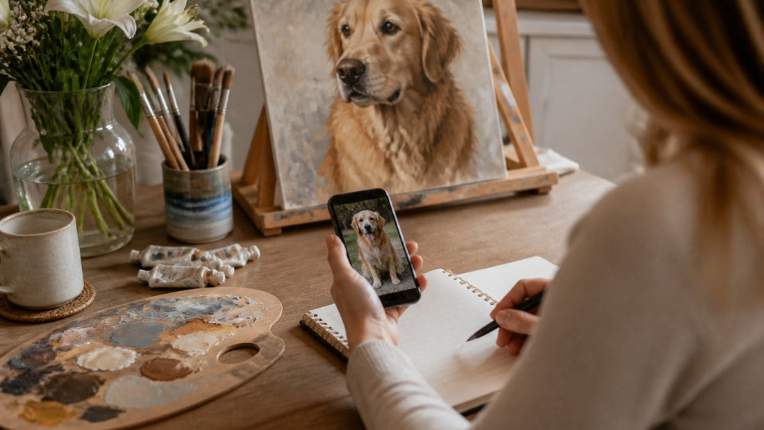 How to Commission a Pet Portrait Painting