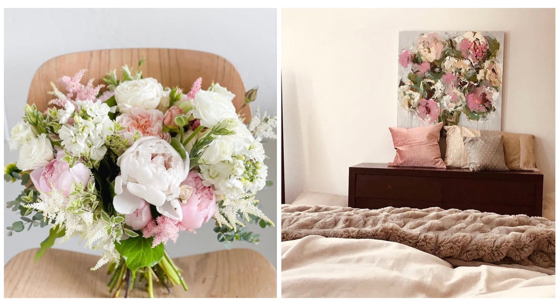How a Wedding Art Reveal Becomes a Keepsake