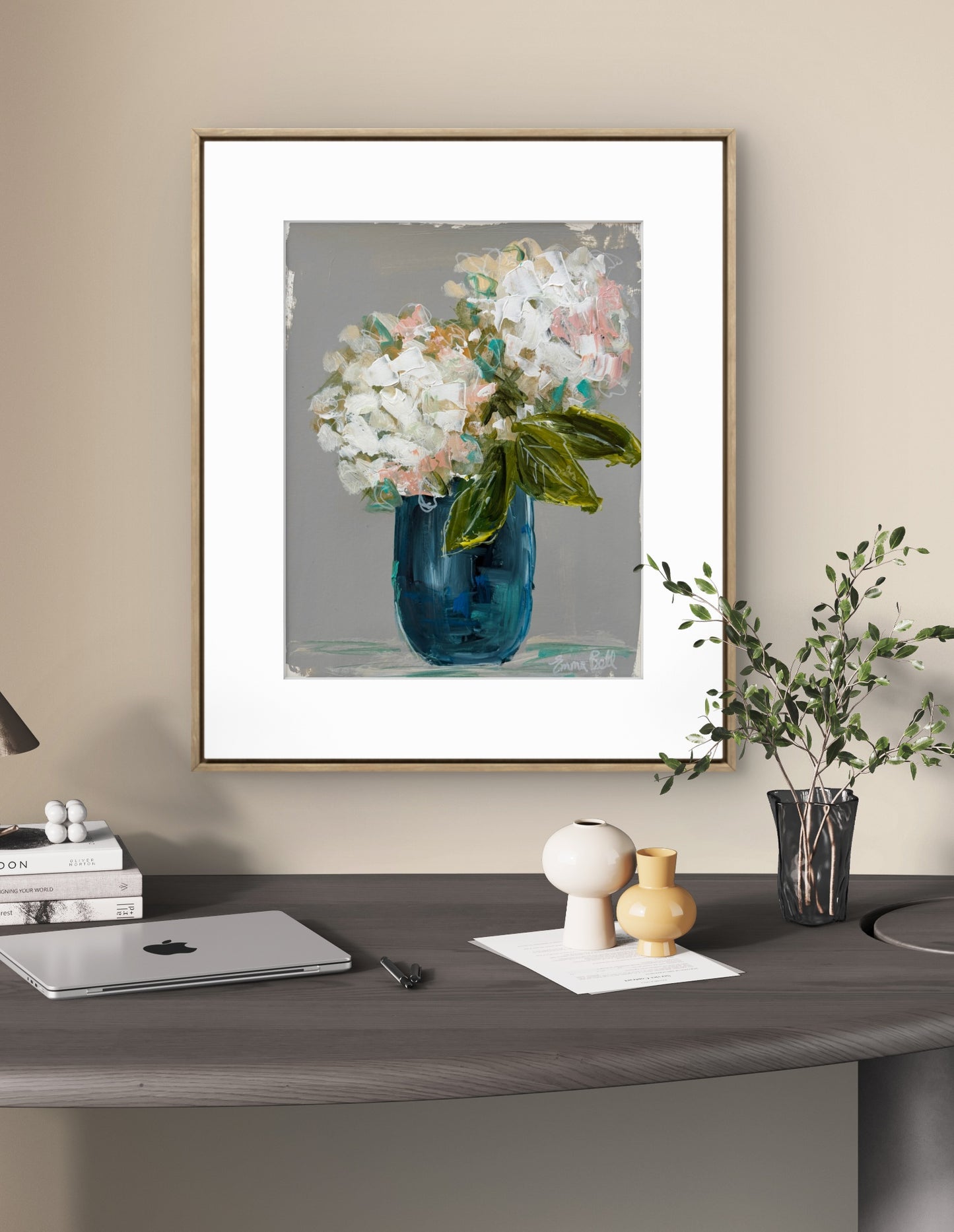 Blue Vase 11x14