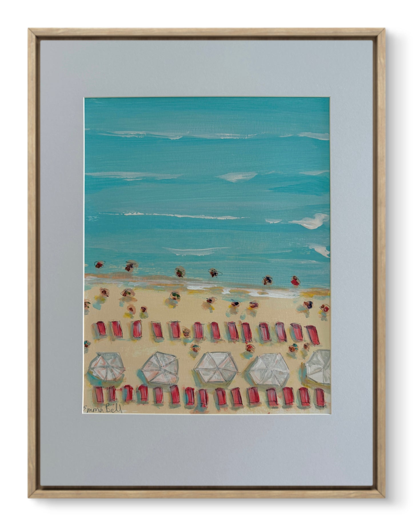 Red Loungers  11x14