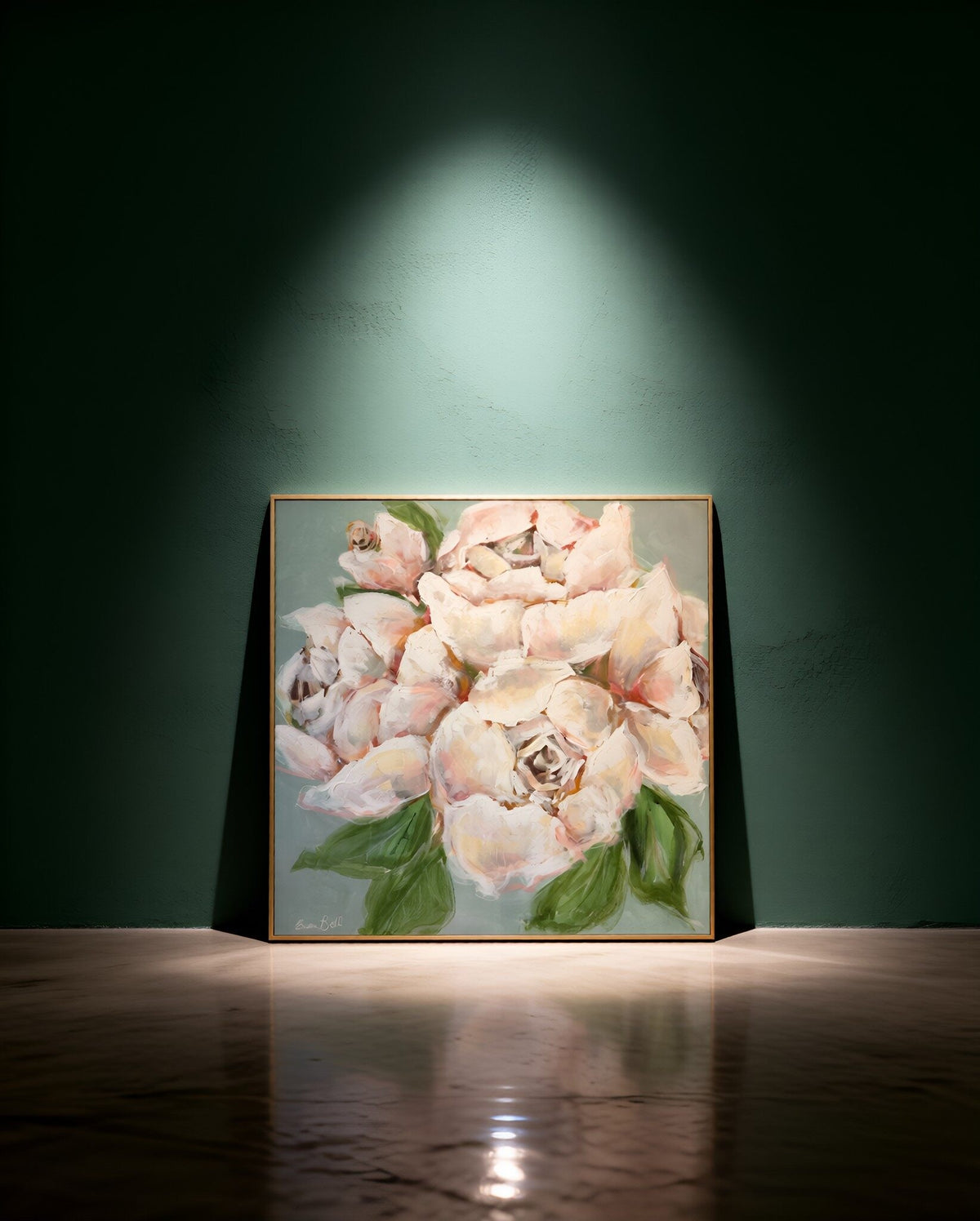 White Peony Bloom
