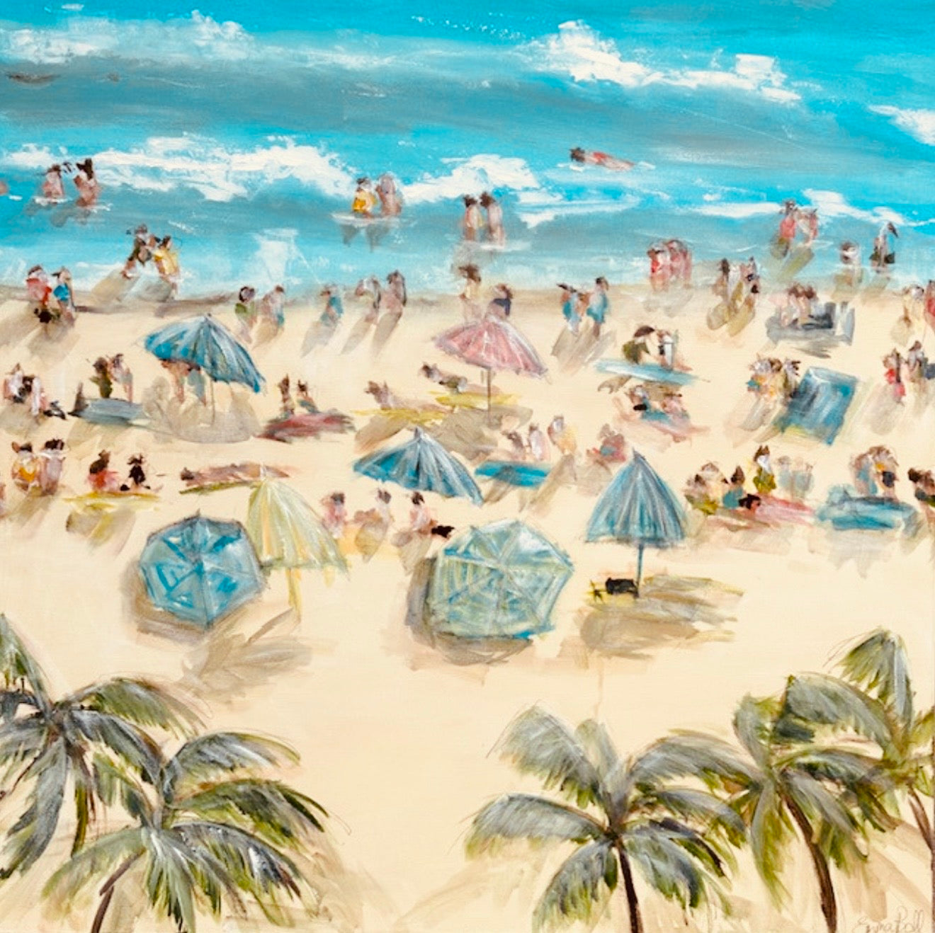 Palms and Umbrellas lI