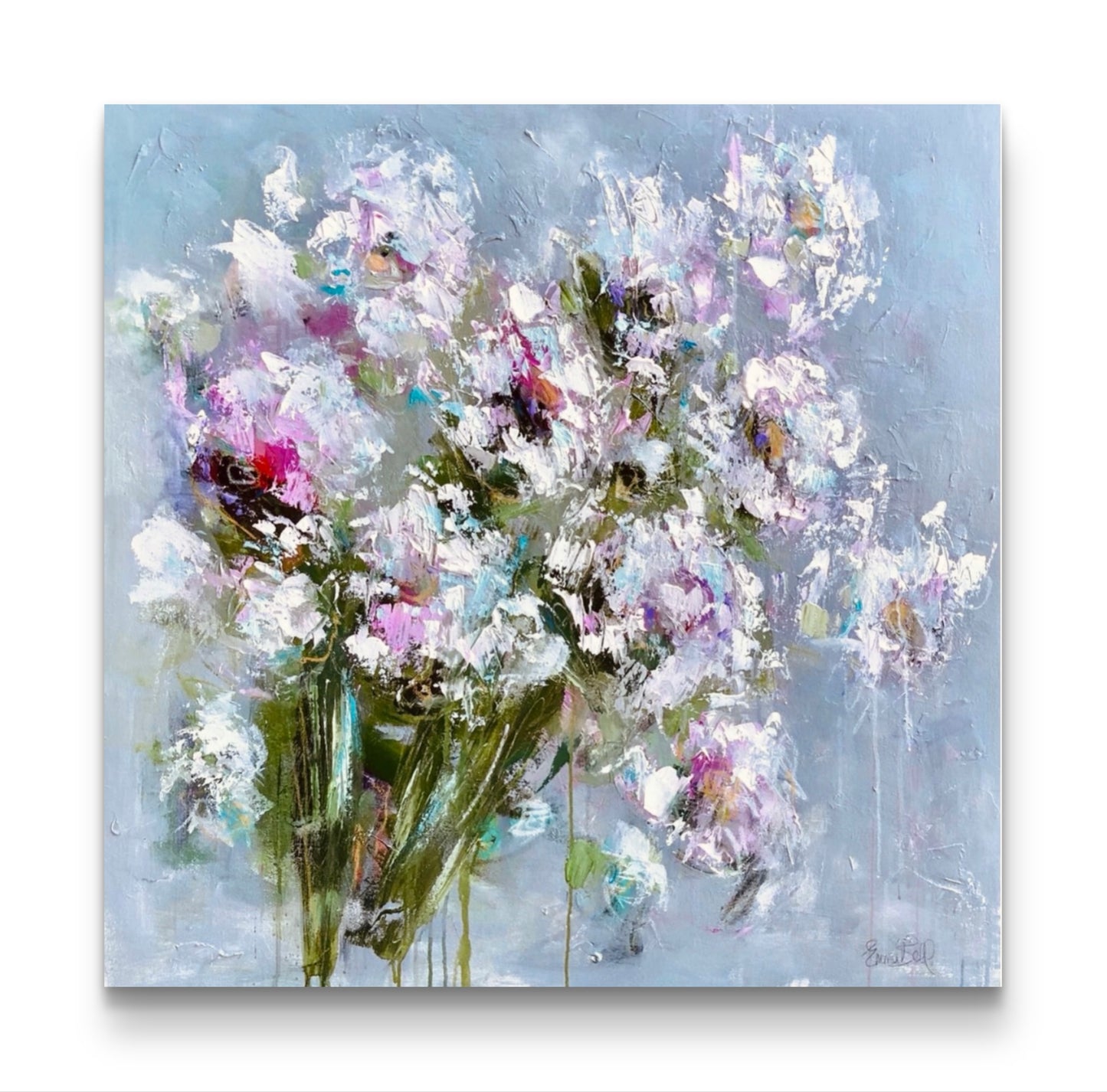 White Rose Abstract