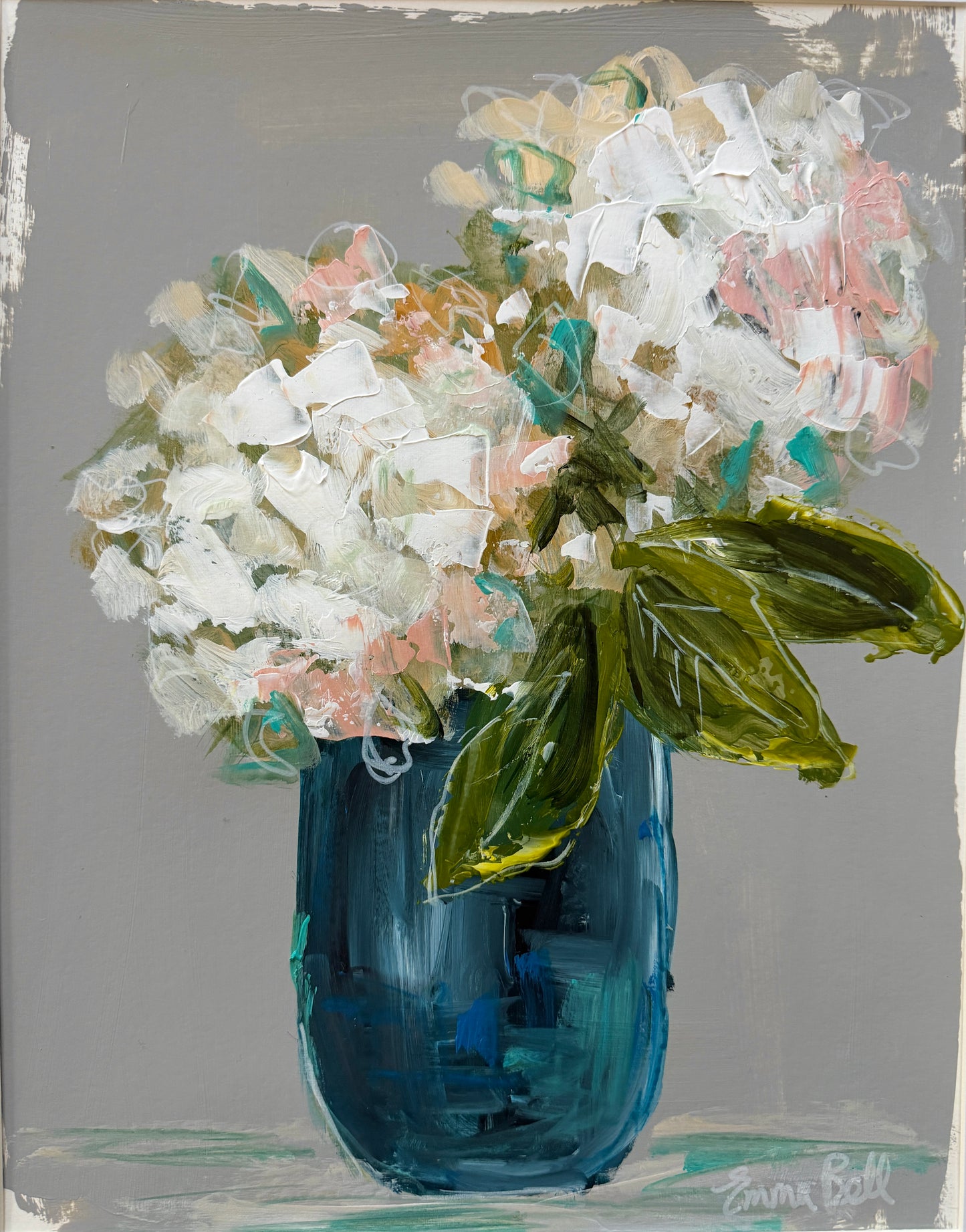 Blue Vase 11x14