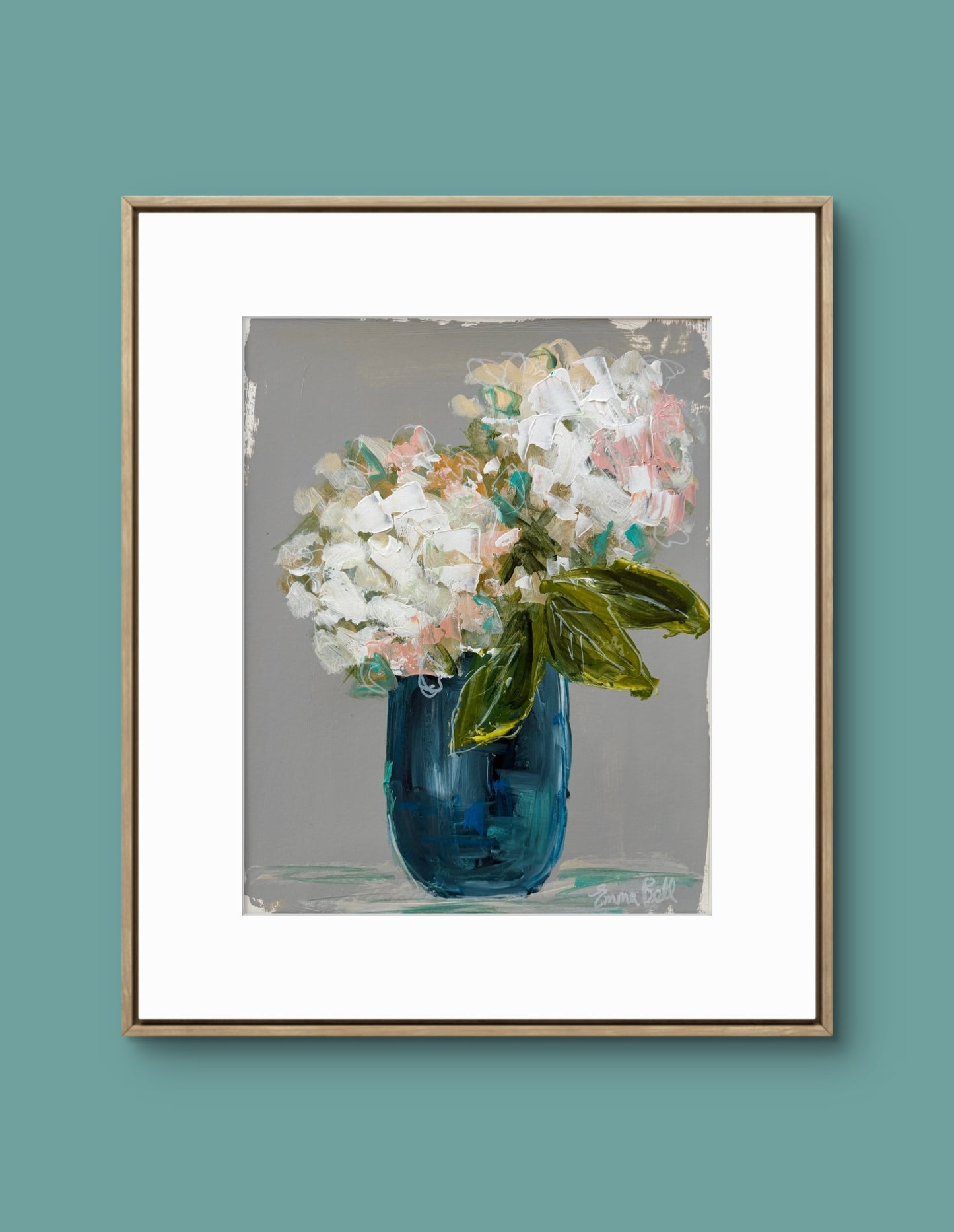Blue Vase 11x14