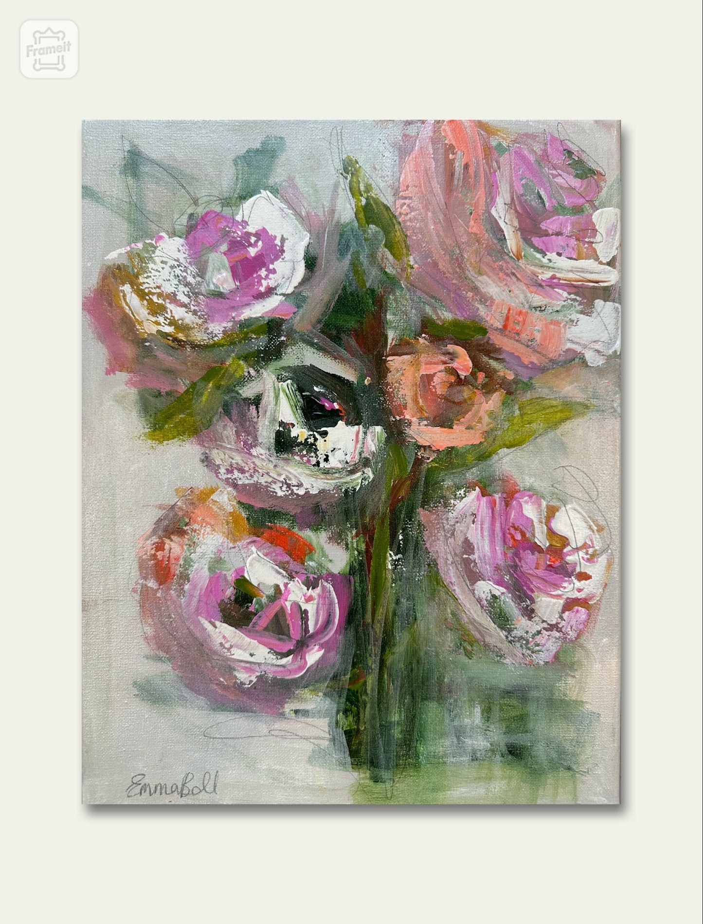 Peony Abstract