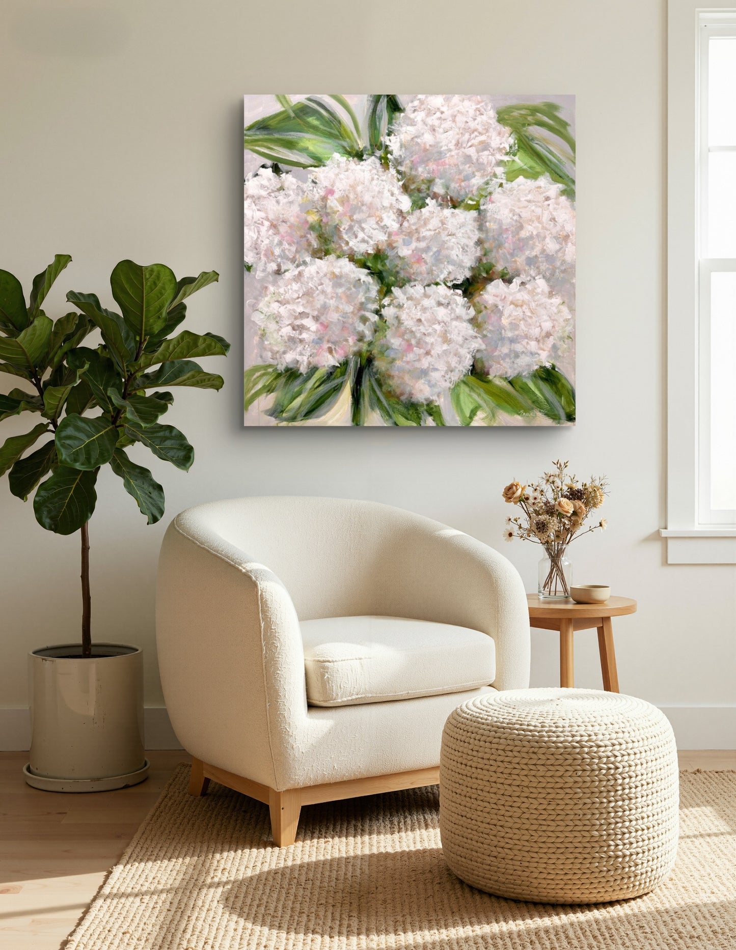 Blooming white Marvel