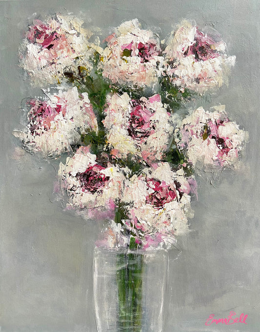 Peony Vase Giclee Print 25 of