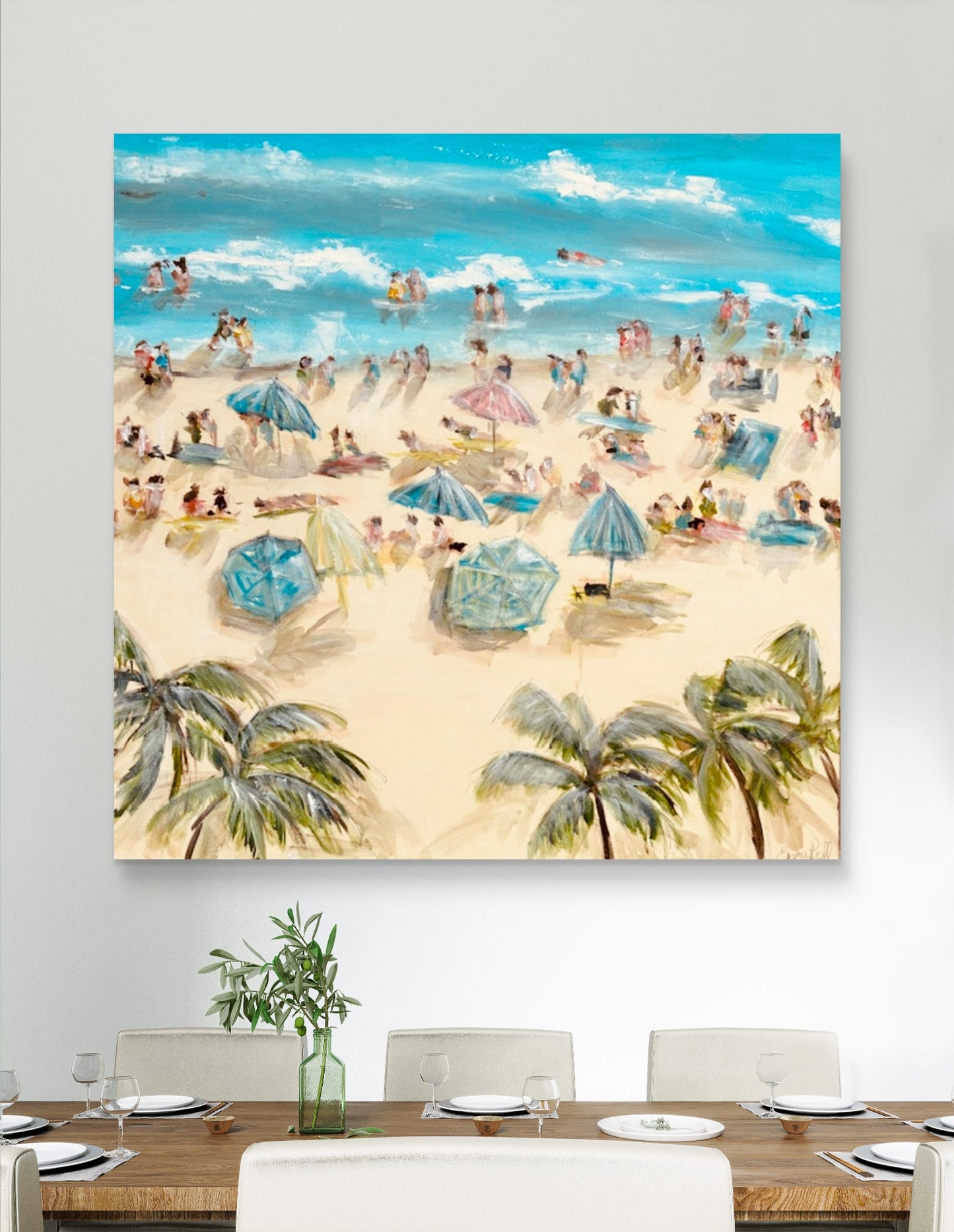 Palms and Umbrellas lI