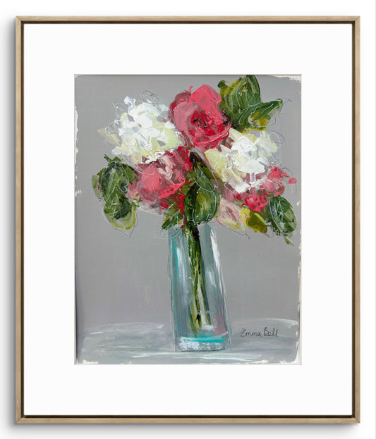 Roses and Hydrangeas 11x14
