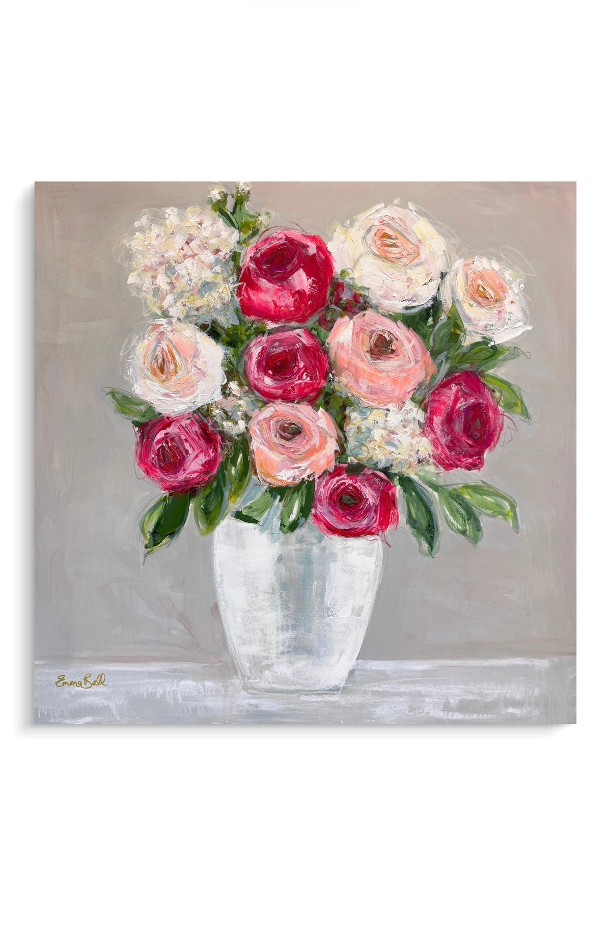 Peony and Hydrangea Bouquet