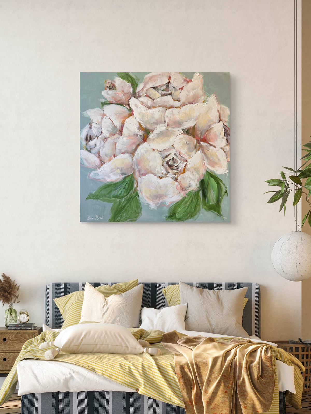 White Peony Bloom