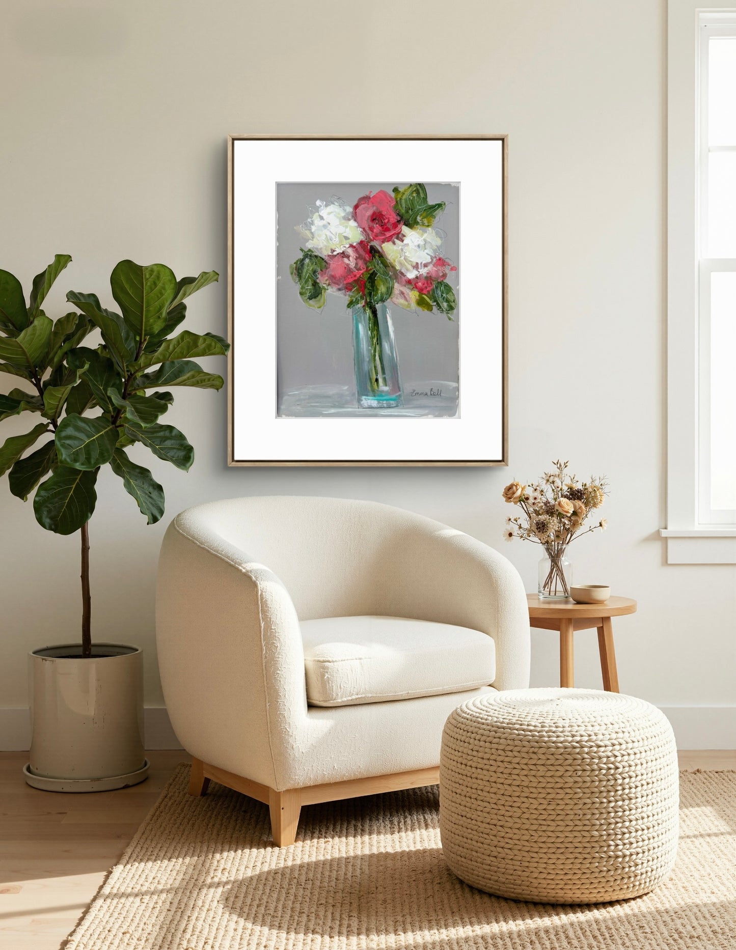 Roses and Hydrangeas 11x14