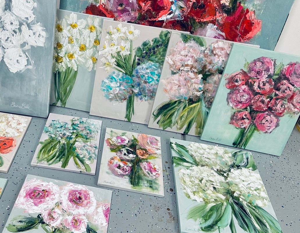 Peony bunch