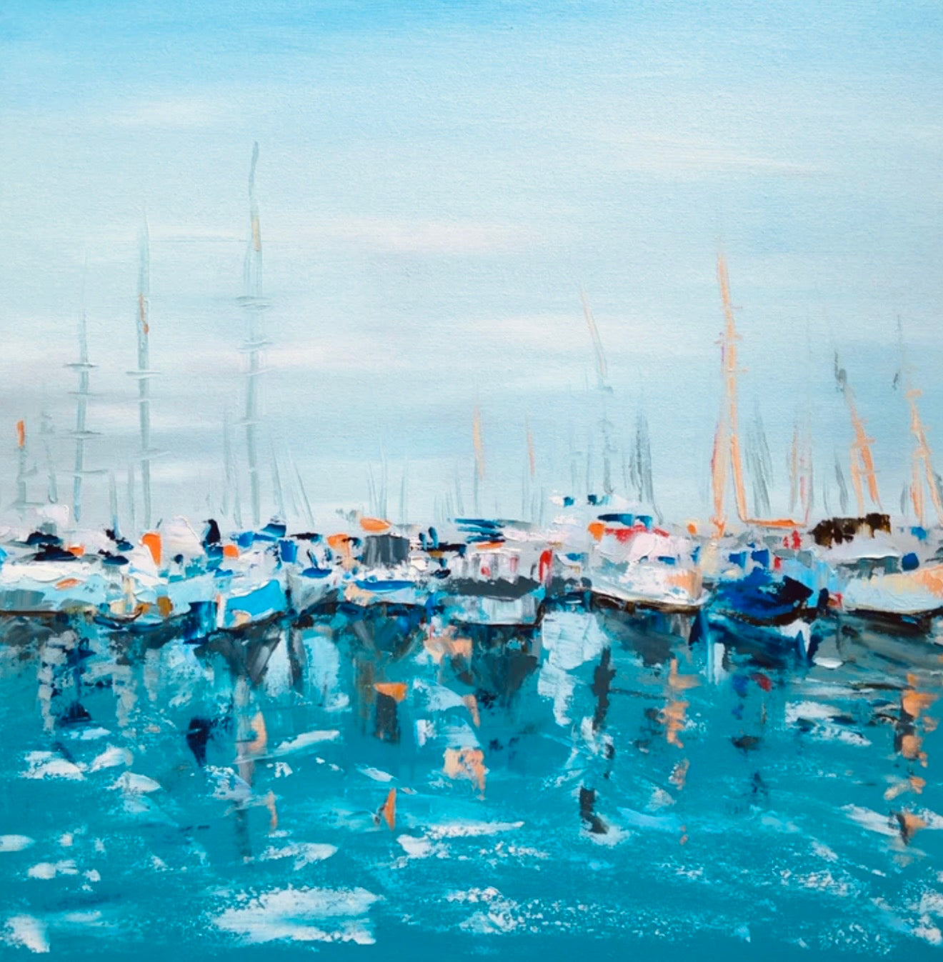 Resting in the harbor