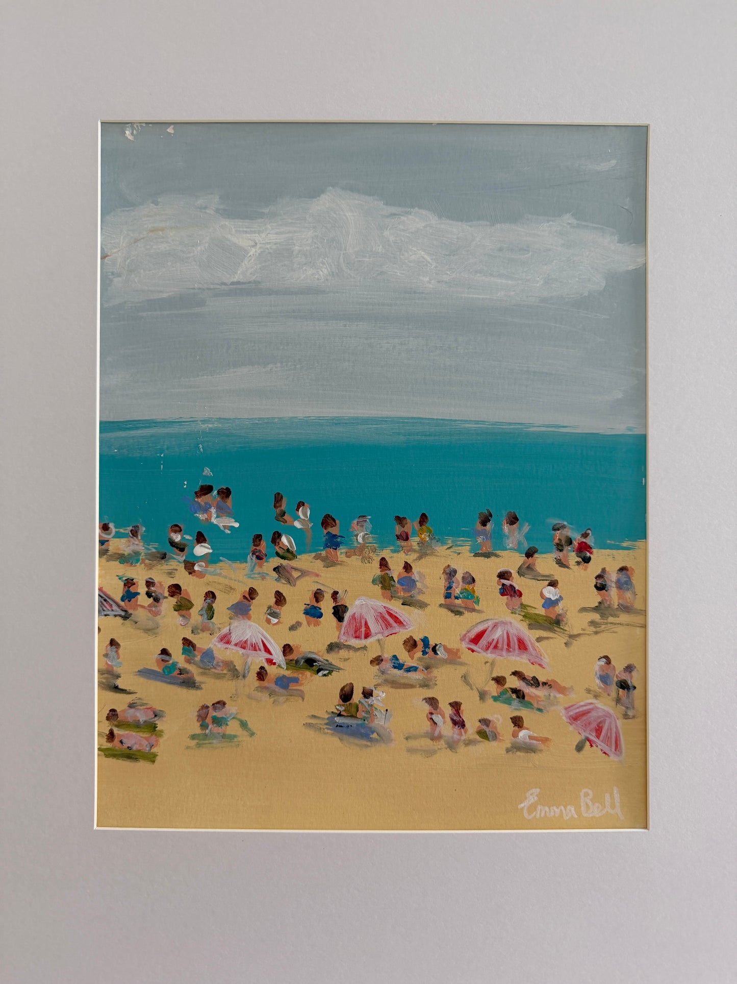 Red Umbrellas 11x14