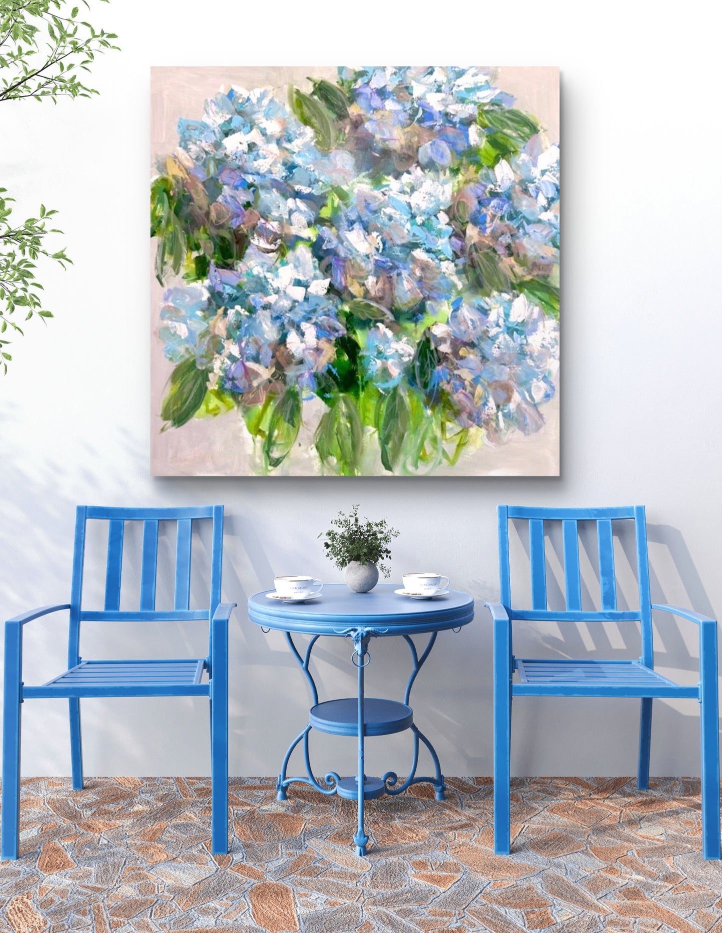 Blue Hydrangea Haze