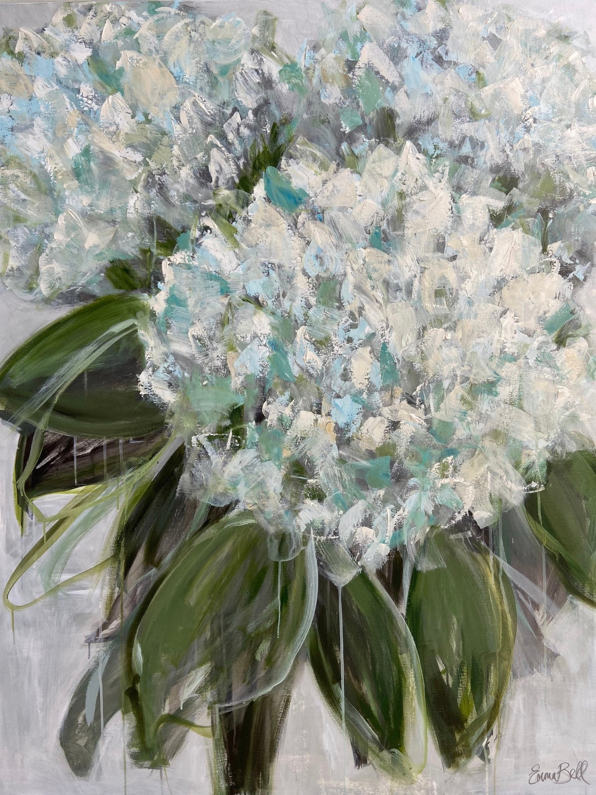 Aqua Hydrangeas