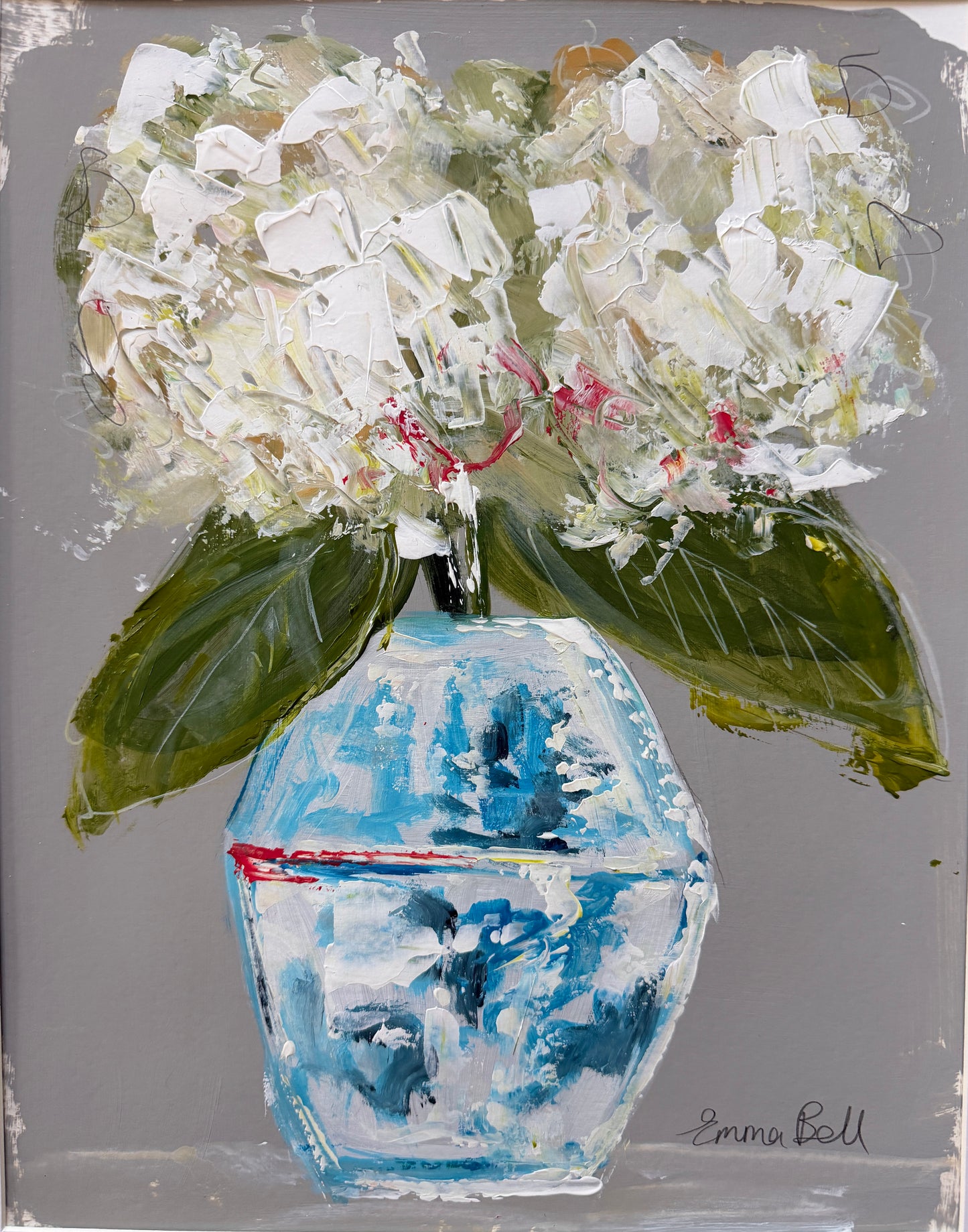 Chinese vase 11x14