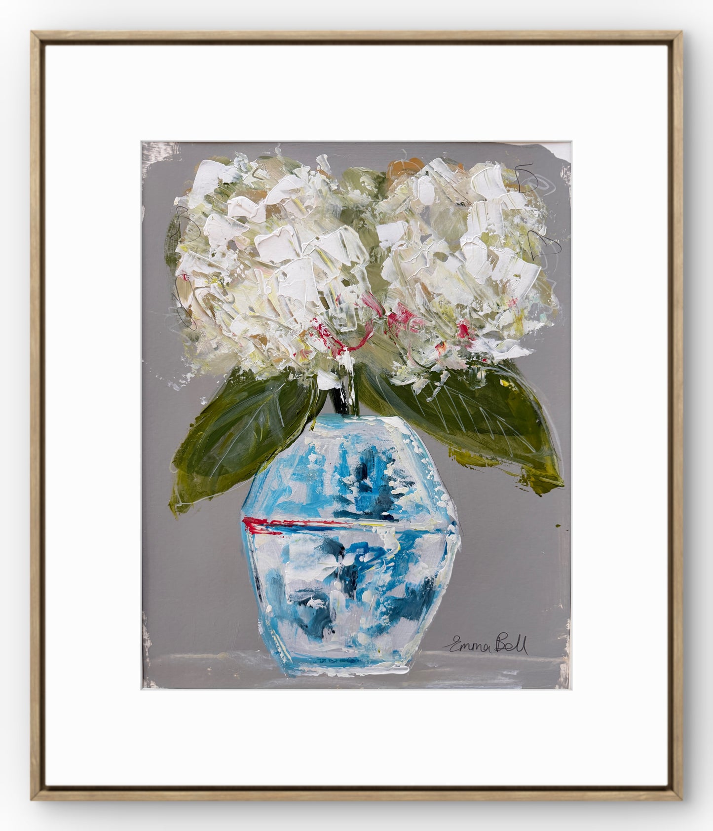 Chinese vase 11x14