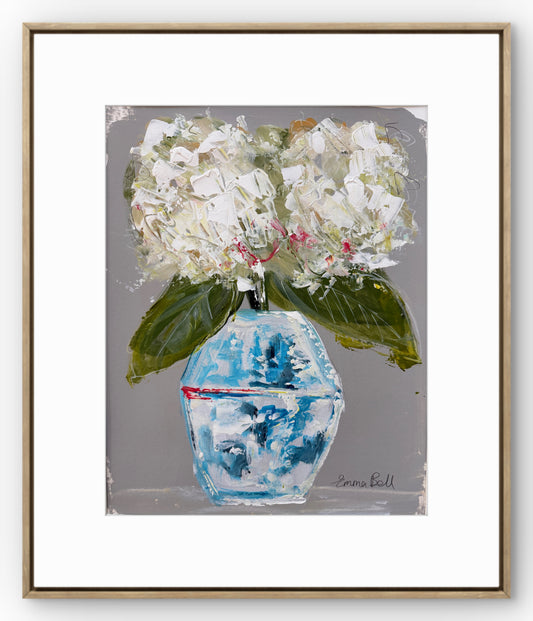 Chinese vase 11x14